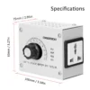 Electronic Voltage Regulator Motor, 4000W, SCR, 220V - view 6