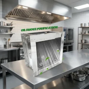 Electrostatic Field Fume Extractor, Stainless, Steel, Aluminum