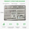 Electrostatic Field Fume Extractor, Stainless, Steel, Aluminum - view 5