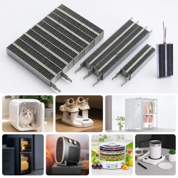 Element Electric Air Heater, PTC, 120 V, 50-290℃ - view 3