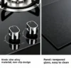Embedded Five-burner Gas Stove, 3200-4000W, Liquefied gas - view 3