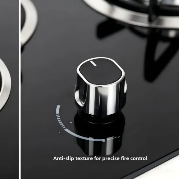 Embedded Five-burner Gas Stove, 3200-4000W, Liquefied gas - view 5