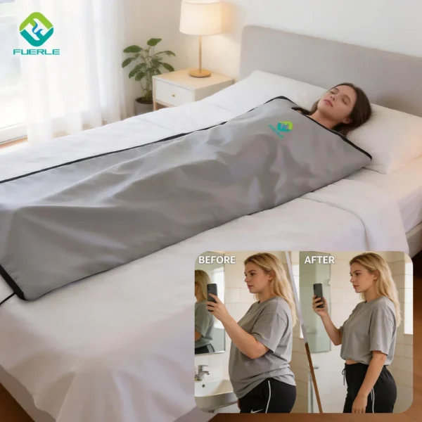 Emf Electric Sauna Blanket, Portable, Plug-In, Desktop