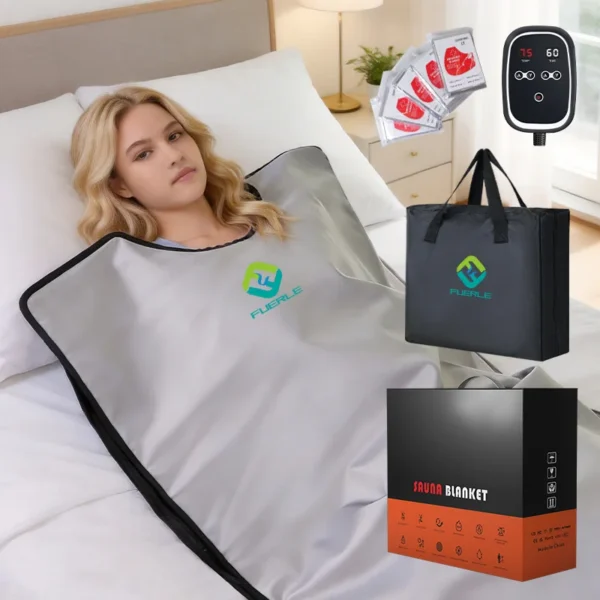 Emf Electric Sauna Blanket, Portable, Plug-In, Desktop - view 3