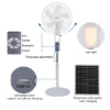 Energy Camping Fan, 16-Inch, Solar - view 6