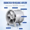 Energy Saving Axial Fan, Customized, Electric - view 3