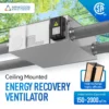 Energy Saving Ceiling Ventilator, 150-2000, CMH, 80-90% - view 2