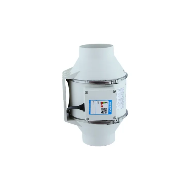 Energy-saving Circular Duct Fan, Plastic, 220 V, 220V - view 5