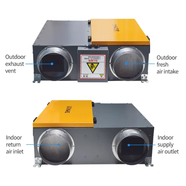 Energy Saving Hepa Filter, Ceiling, ERV, HVAC, HRV - view 3