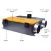 Energy Saving Hepa Filter, Ceiling, ERV, HVAC, HRV - view 4