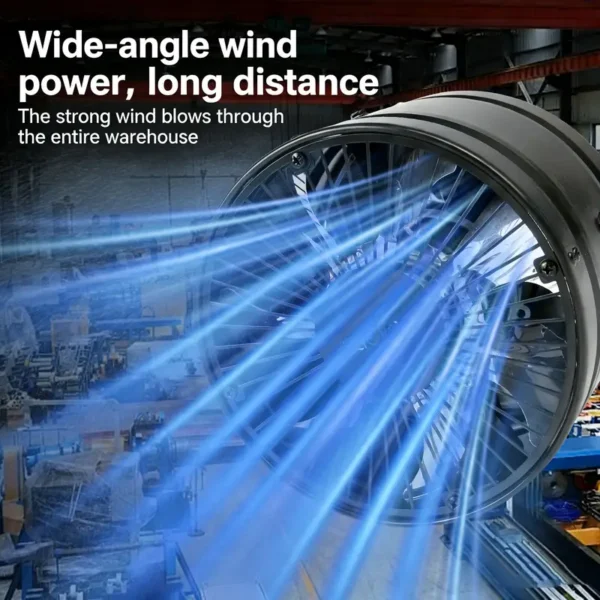 Energy Saving Hvls Fan, 4", 5", 6", 8" - view 6
