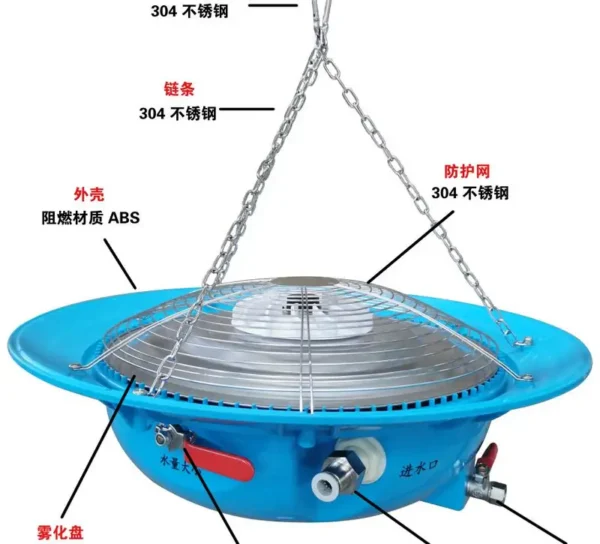 Energy Saving Mist Fan, 380V, 550 w - view 5