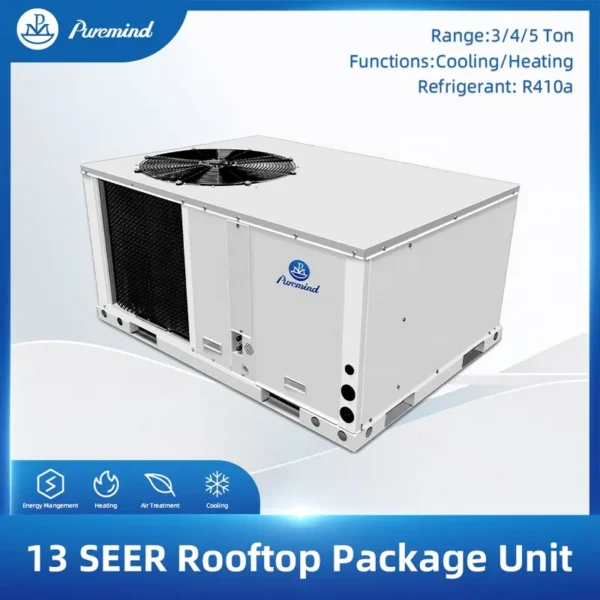Energy-saving Rooftop Package Unit, 60Hz, HVAC - view 2