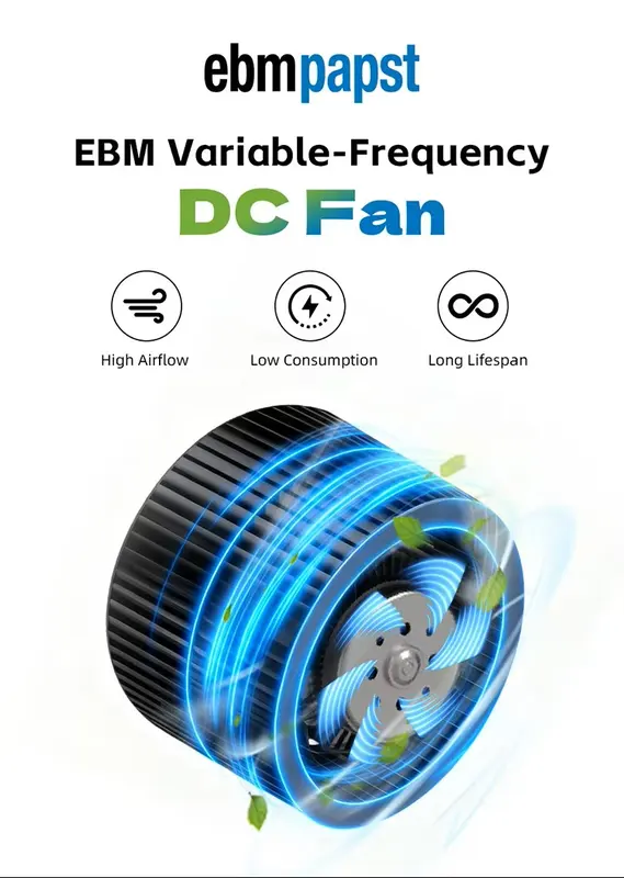 Enthalpy Heat Recovery Ventilator, ERV, HRV - view 3