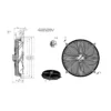 Equipment Axial Cooling Fan, 230V, 50Hz, 860RPM, 660W - view 4