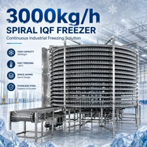 Equipment Spiral Quick Freezer, 380 V, 1