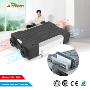 Erv Heat Recovery Ventilator, 180CMH, HEPA