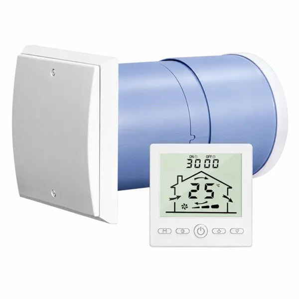 Erv Heat Recovery Ventilator, Wall, 220V, 40m³ - view 2
