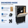 Evaporative Air Cooler, 10000m3/h, 15000m3/h, Portable, BLDC - view 4