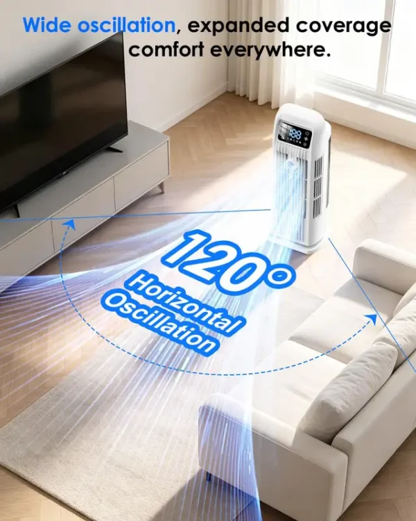 Evaporative Air Cooler, 1200ML, Portable - view 4
