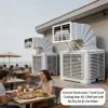 Evaporative Air Cooler, 18000m³/h, 1.1kW, 220V, Wall - view 4