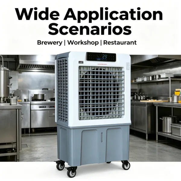 Evaporative Air Cooler, 18000m³/h, YG-KT13000B - view 4