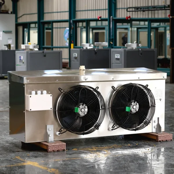Evaporative Air Cooler, 2/3HP, Stainless, Steel - view 3