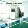 Evaporative Air Cooler, 5hp, Centrifugal, R410A - view 2