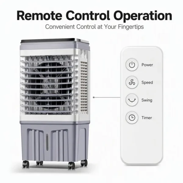 Evaporative Air Cooler, FJ-820DLR, 4500, CMH, 25L