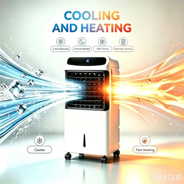 Evaporative Air Cooler, Portable, 2-in-1, 12L - view 2