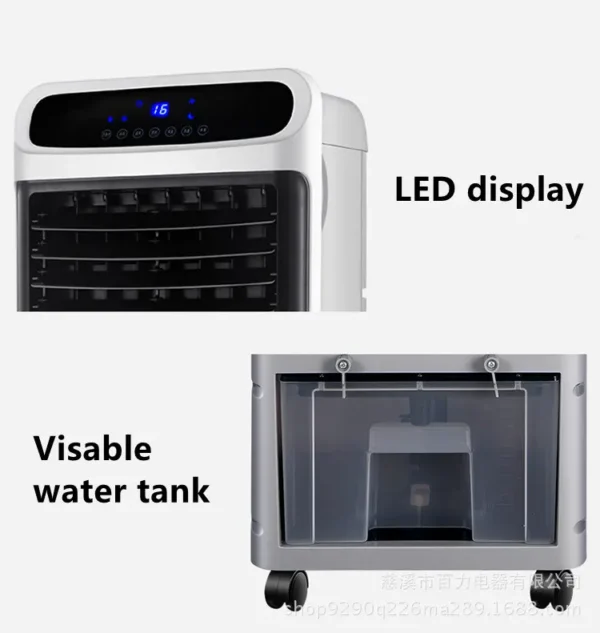 Evaporative Air Cooler, Portable, 2-in-1, 12L - view 6