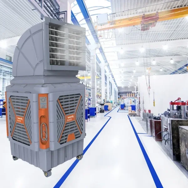 Evaporative Air Cooler, Portable, 220, 20000m3 - view 2