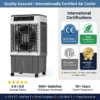 Evaporative Air Cooler, Portable, Electric, Plastic - view 6
