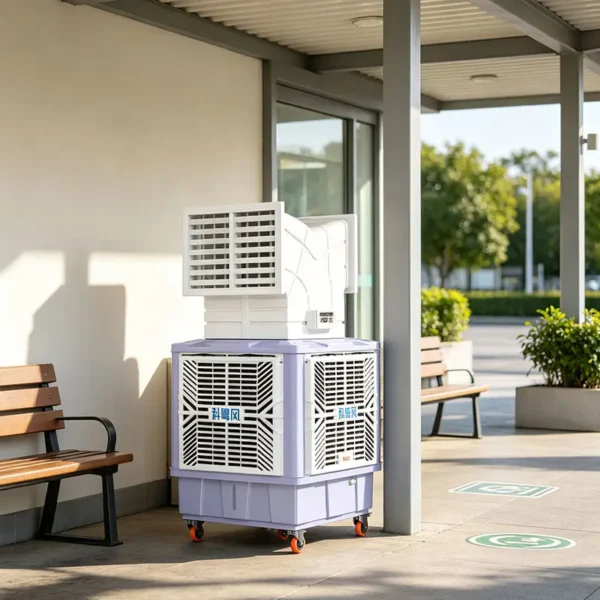 Evaporative Air Cooler, Portable, water, Portable Air Cooler - view 2