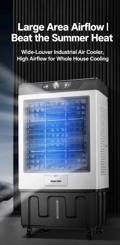 Evaporative Air Cooler, S2401, 110W, 5000m³/h, 30L - view 4