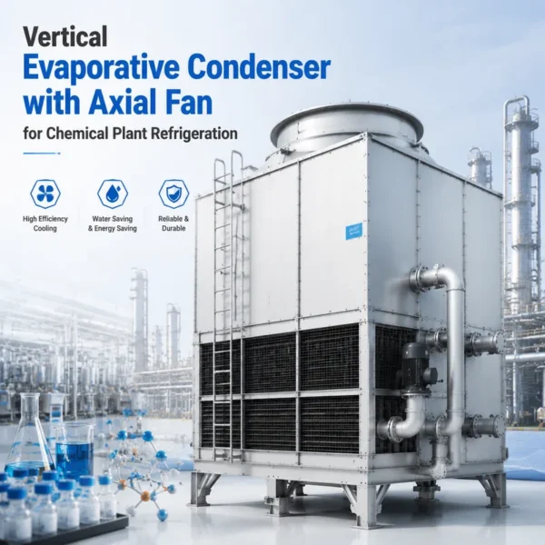 Evaporative Condenser, Axial, 380v, 60000 M3