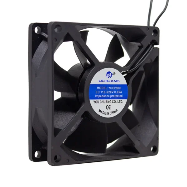 Evaporative Cooling Fan, 8025, Brushless, 80mm, 80x80x25 - view 6