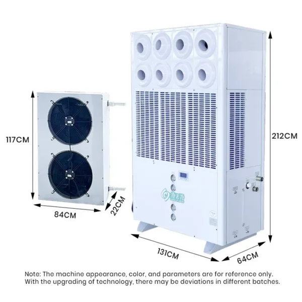 Evaporative Jet Air Conditioner, 12HP, 380v - view 2