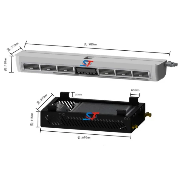 Evaporator, 12V, 24V