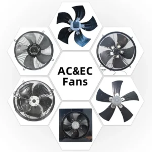 Evaporator, 230V, 400V, Axial