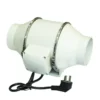 Exhaust Air Duct Fan, HF-200, 8", Plastic - view 2
