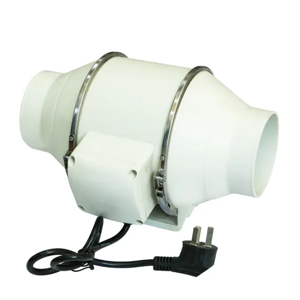 Exhaust Air Duct Fan, HF-200, 8", Plastic - view 2