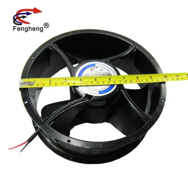 Exhaust Axial Fan, 250mm, 254x254x89mm, 12v, 24volt - view 3