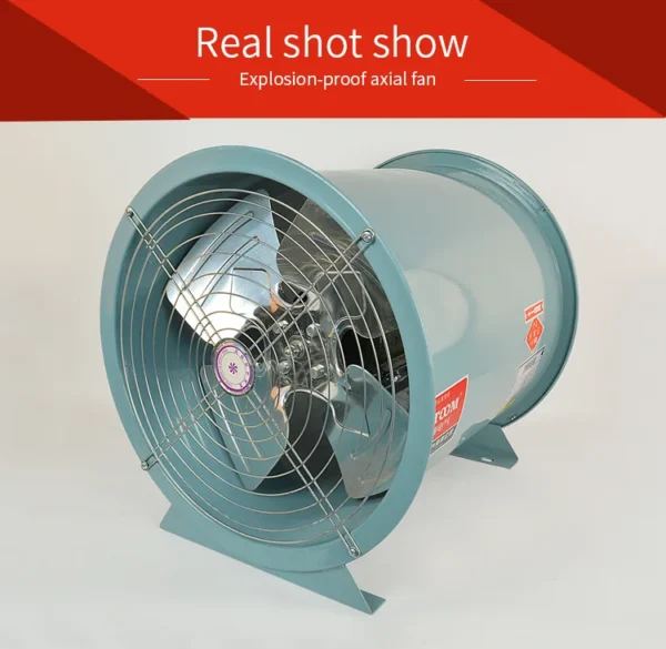 Exhaust Axial Industry Fan, Explosion-proof, 280, 450, 500 - view 6