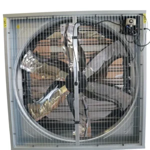Exhaust Axial Shutter Fan, 110V, galvanized Sheet