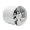 Exhaust Bathroom Duct Fan, Inline, 220-240V, Cast Iron