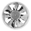 Exhaust Bathroom Duct Fan, Inline, 220-240V, Cast Iron - view 2