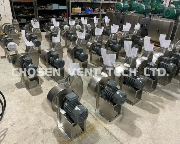 Exhaust Centrifugal Air Blower, CHOSEN, 220V, Centrifugal Fan - view 4