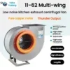 Exhaust Centrifugal Fan, 11-62, Corded Electric, Carbon Steel - view 3