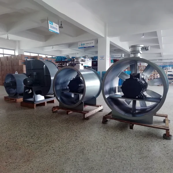 Exhaust Centrifugal Fan, 380V, 22KW, FRP - view 5